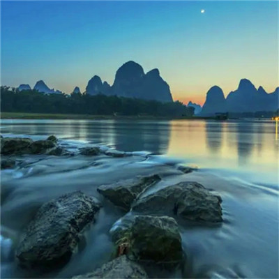 适合当头像的山水图片