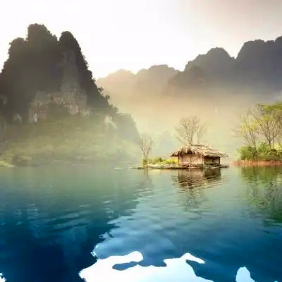 适合当头像的山水图片
