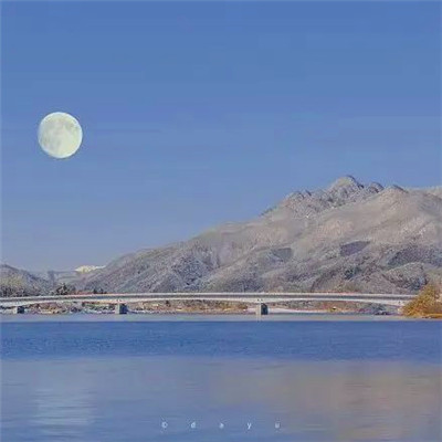 适合当头像的山水图片