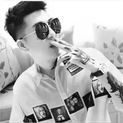 黑白酷情头