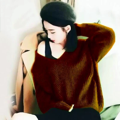 超高清独一无二一男一女的情侣头像