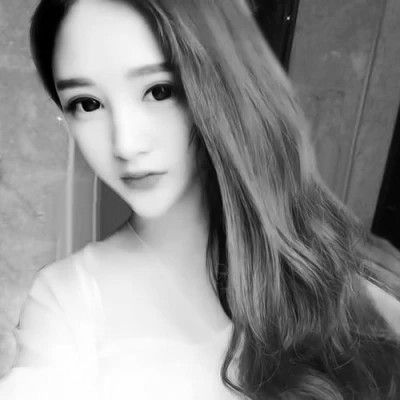 真人情头ins黑白单人