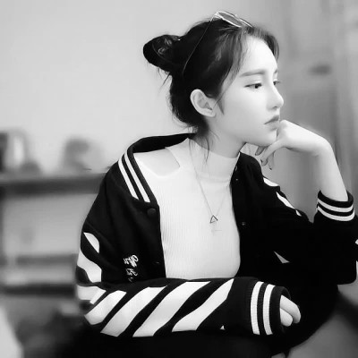 情头个性一人一张黑白