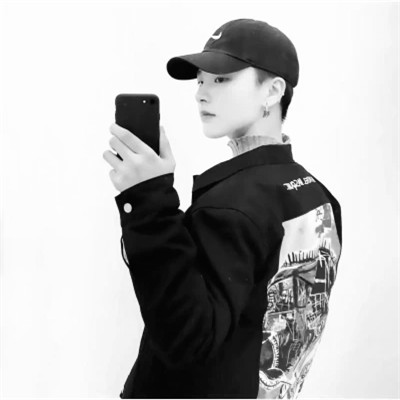 情头个性一人一张黑白
