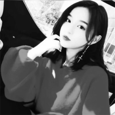 灰色系黑白情头一男一女