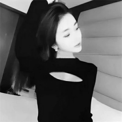 灰色系黑白情头一男一女