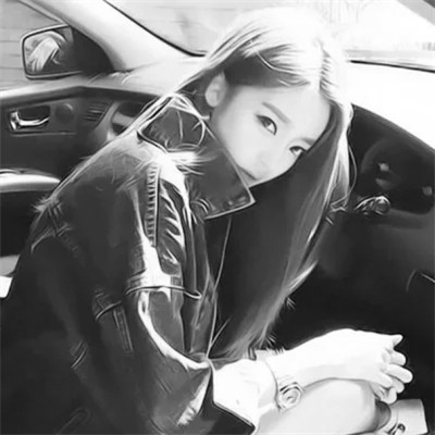 灰色系黑白情头一男一女