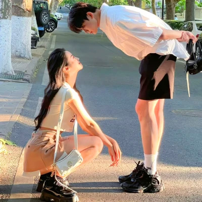 超甜新版浪漫纯情情侣头像图片