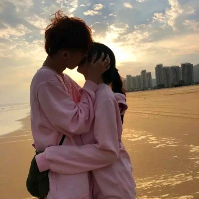 浪漫唯美干净情侣头像