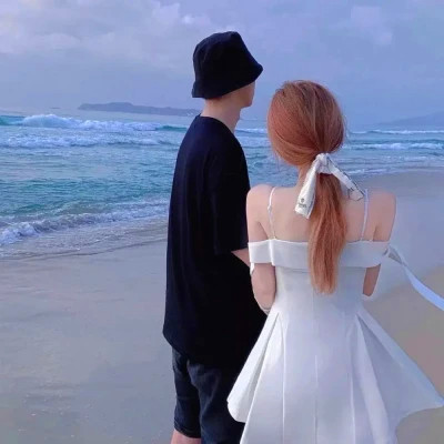 浪漫唯美干净情侣头像
