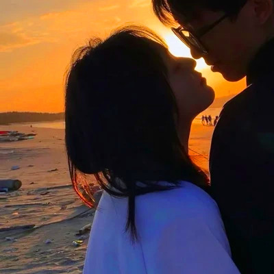 浪漫唯美干净情侣头像