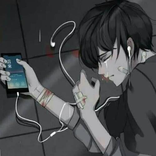 抖音伤感头像男生心碎超火图片