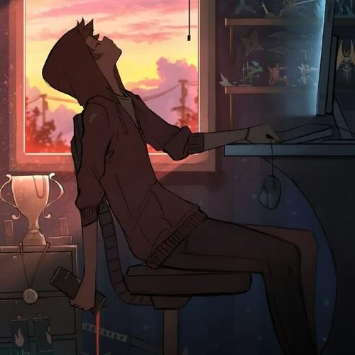 抖音伤感头像男生心碎超火图片