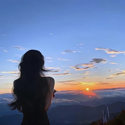 女生唯美个性的好看头像图片