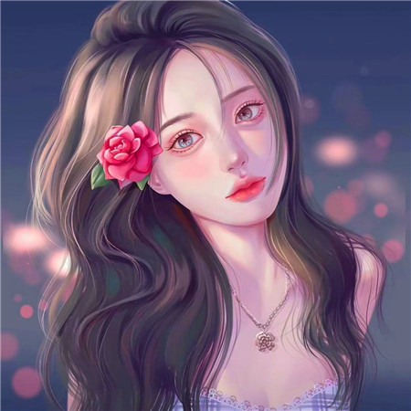 霸气女生头像 冷酷 手绘
