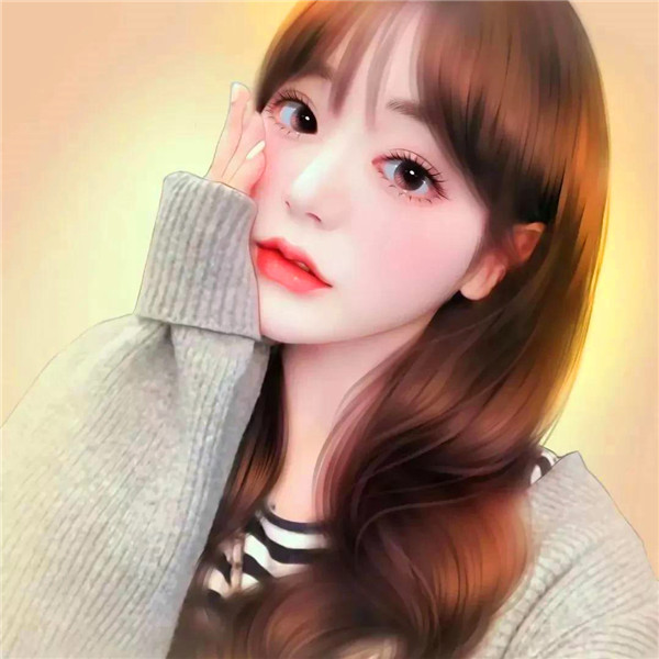 魅力四射好看漂亮的美女手绘头像图片