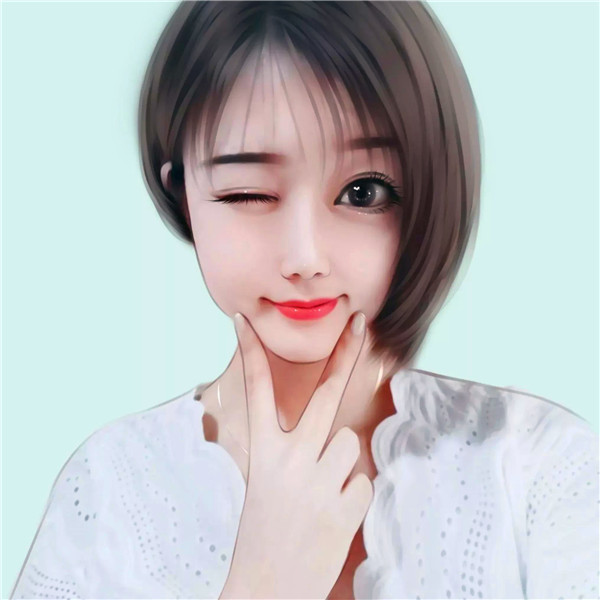 魅力四射好看漂亮的美女手绘头像图片