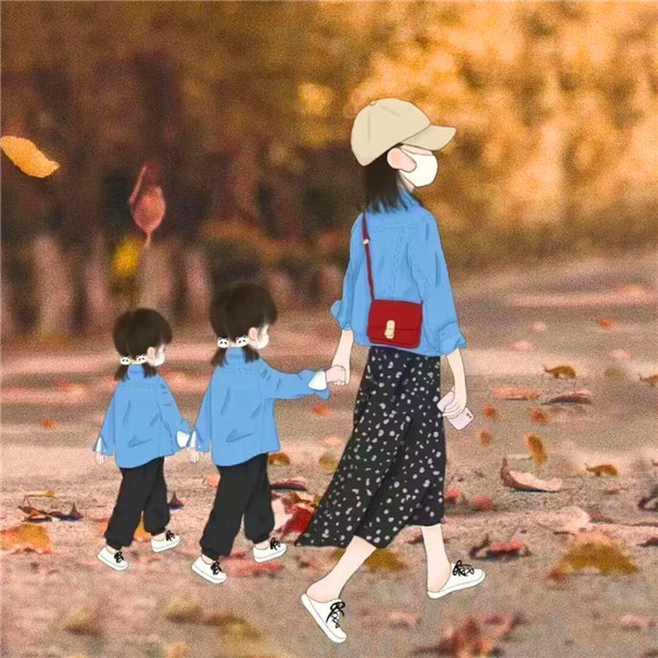 亲子全家福动漫头像