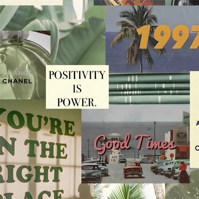 背景图片干净治愈系绿色壁纸头像