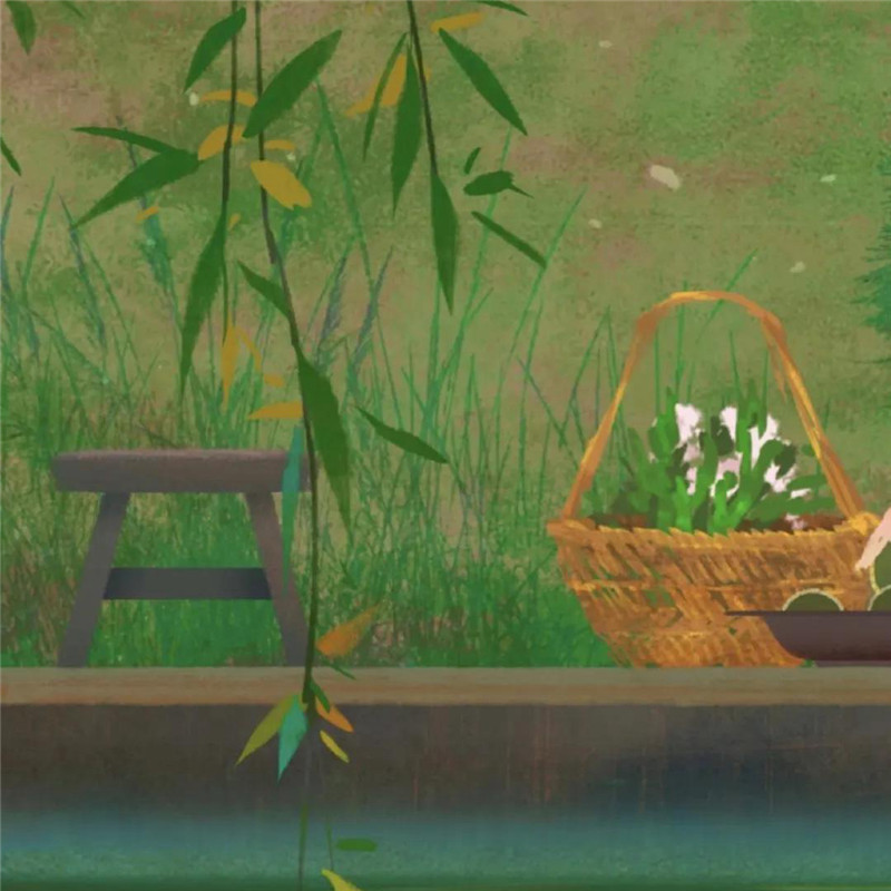 背景图片干净治愈系绿色壁纸头像