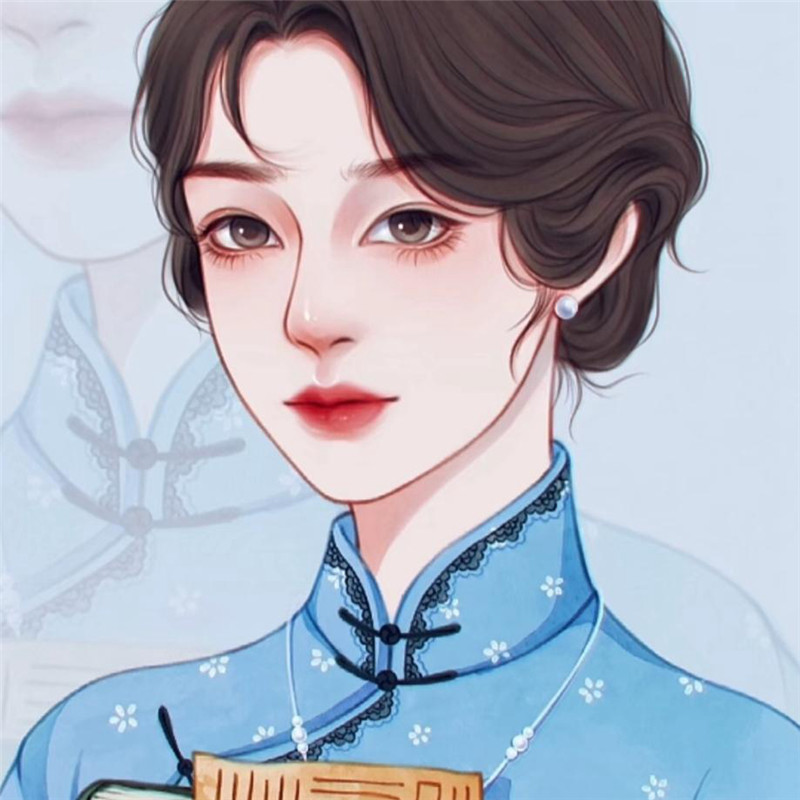 惊艳民国风女生头像