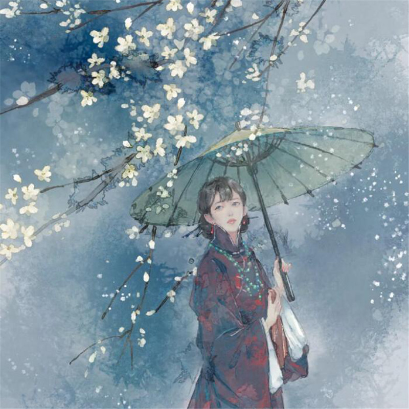 惊艳民国风女生头像