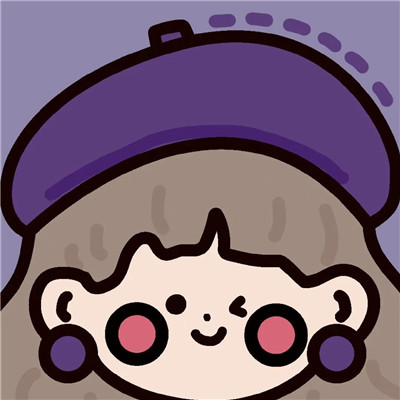 紫色浪漫风背景头像图片