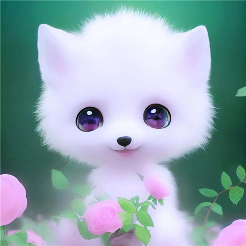 唯美治愈可爱小狗微信头像图片