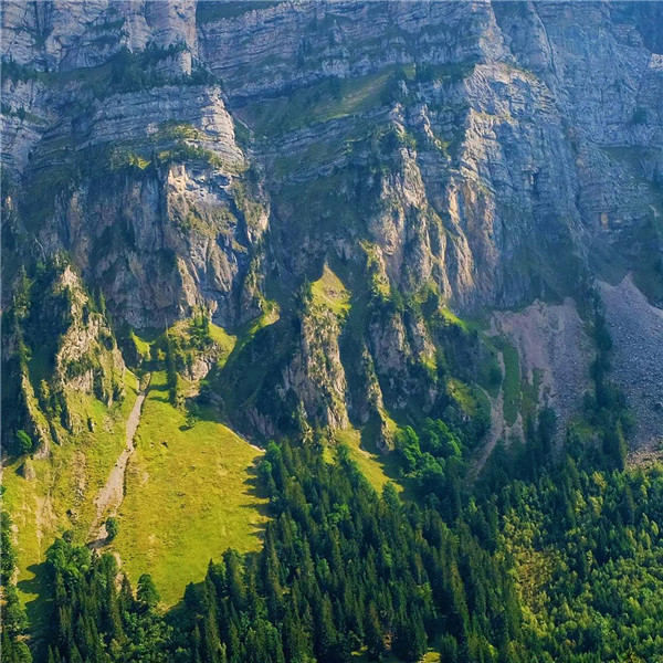 唯美青山风景头像图片