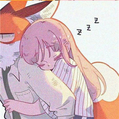 女生家庭地位的情侣头像动漫