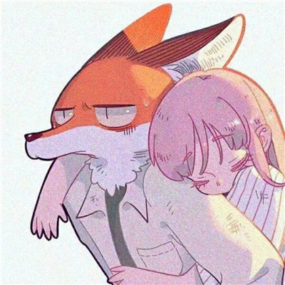 女生家庭地位的情侣头像动漫