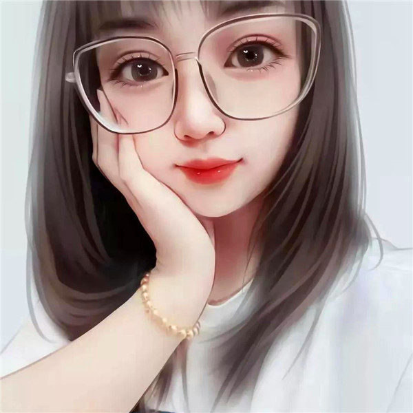 成熟气质女头高清手绘