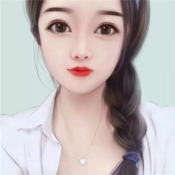 精致成熟魅力女生手绘头像