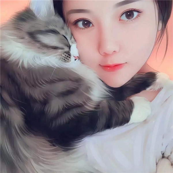 精致成熟魅力女生手绘头像