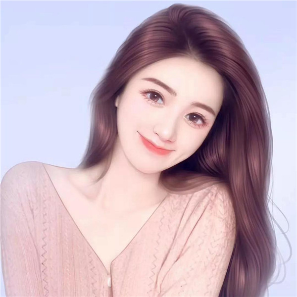 精致成熟魅力女生手绘头像