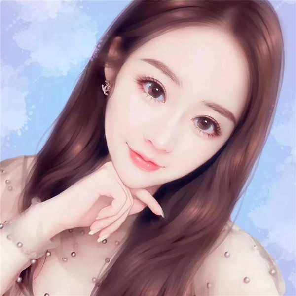 精致成熟魅力女生手绘头像