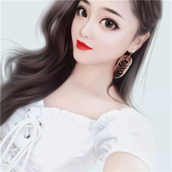 精致漫画头像手绘女生