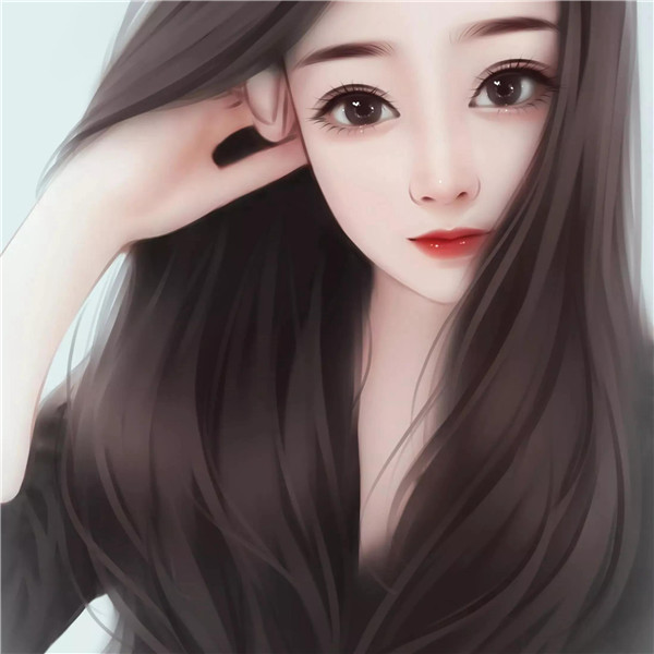 精致漫画头像手绘女生