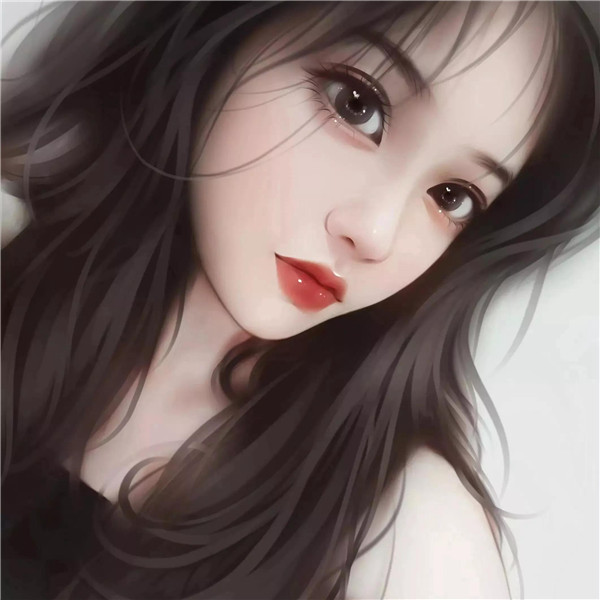 精致漫画头像手绘女生