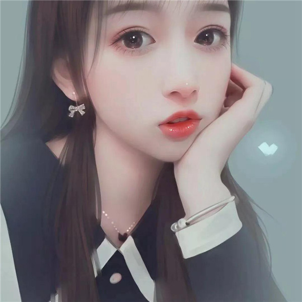 精致漫画头像手绘女生