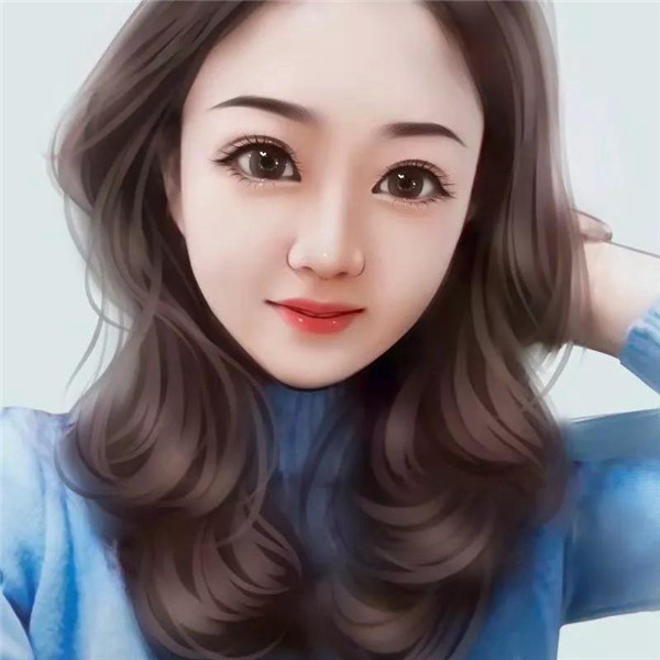 精致漫画头像手绘女生