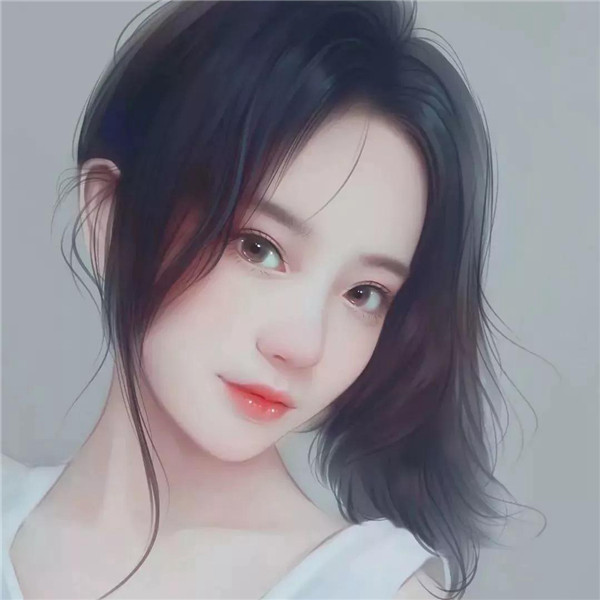 精致漫画头像手绘女生