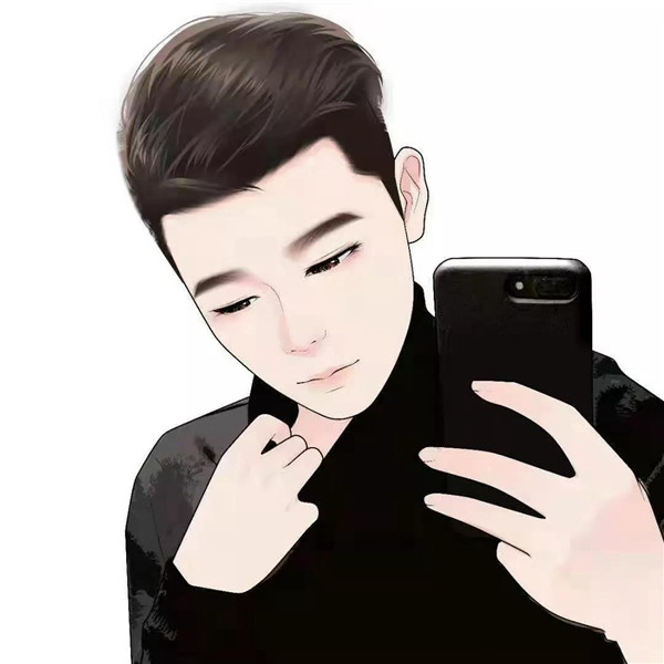 手绘成熟稳重男人头像