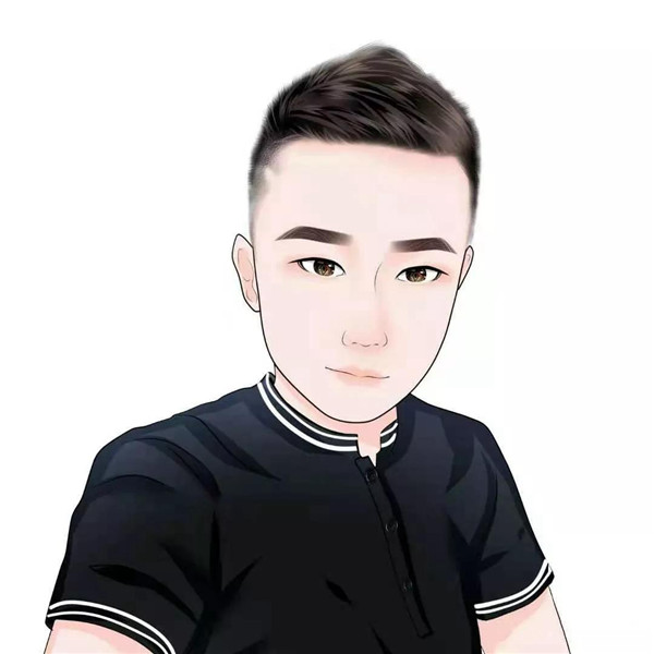手绘成熟稳重男人头像
