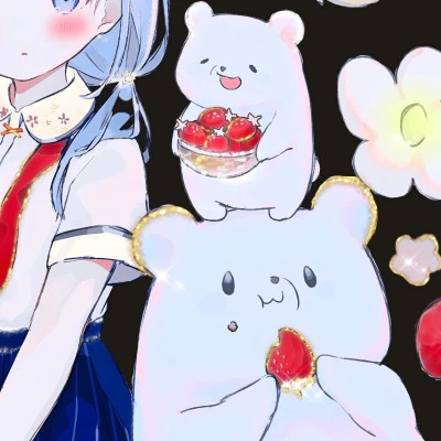 宠物动漫情侣头像一左一右