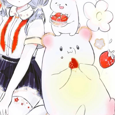 宠物动漫情侣头像一左一右