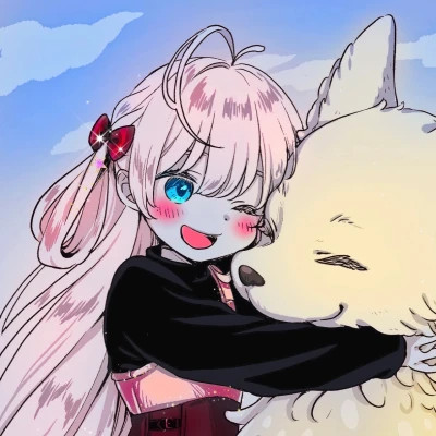 宠物动漫情侣头像一左一右