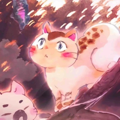 宠物动漫情侣头像一左一右