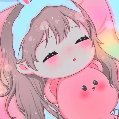 抱宠情侣头像