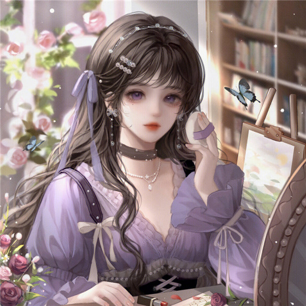 2025新款头像动漫闺蜜唯美图片